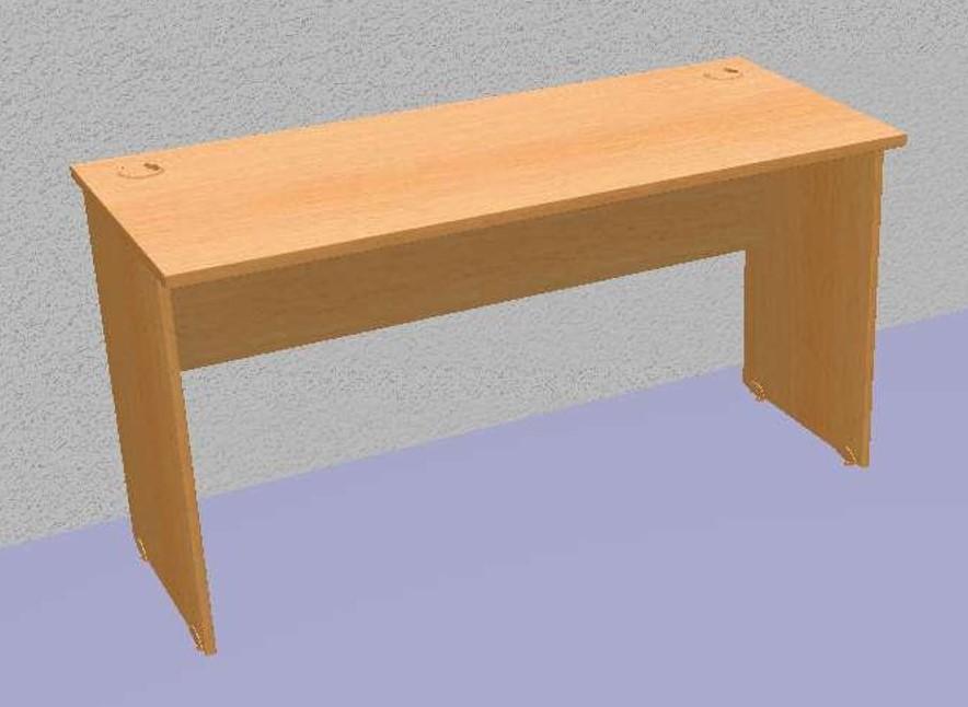 Pracovn&iacute; &scaron;koln&iacute; stůl rovn&yacute;, podnož lamino