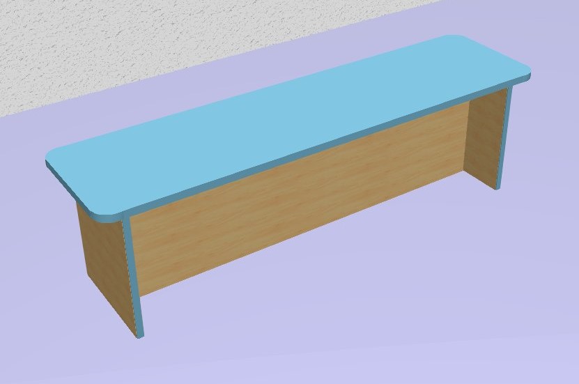 LAVIČKA DO &Scaron;ATNY DŘEVĚN&Aacute; (LAMINO)