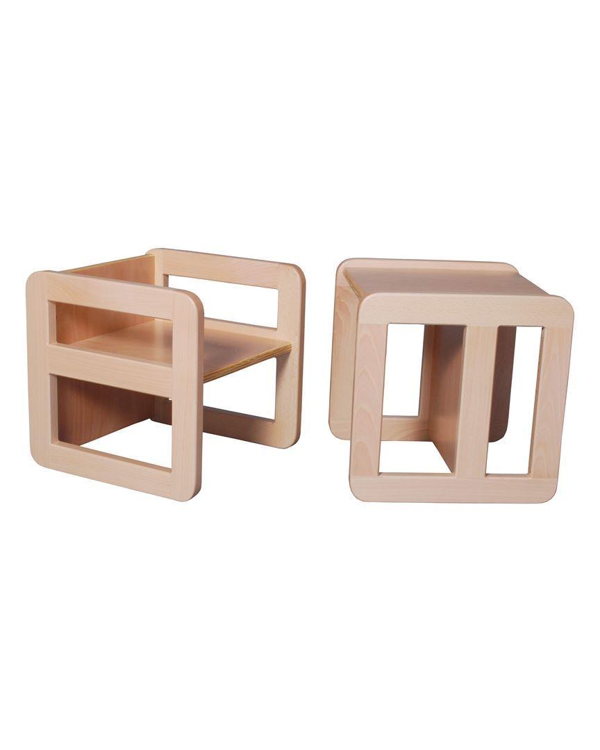 Stoleček &ndash; židlička GAJA (3v1)