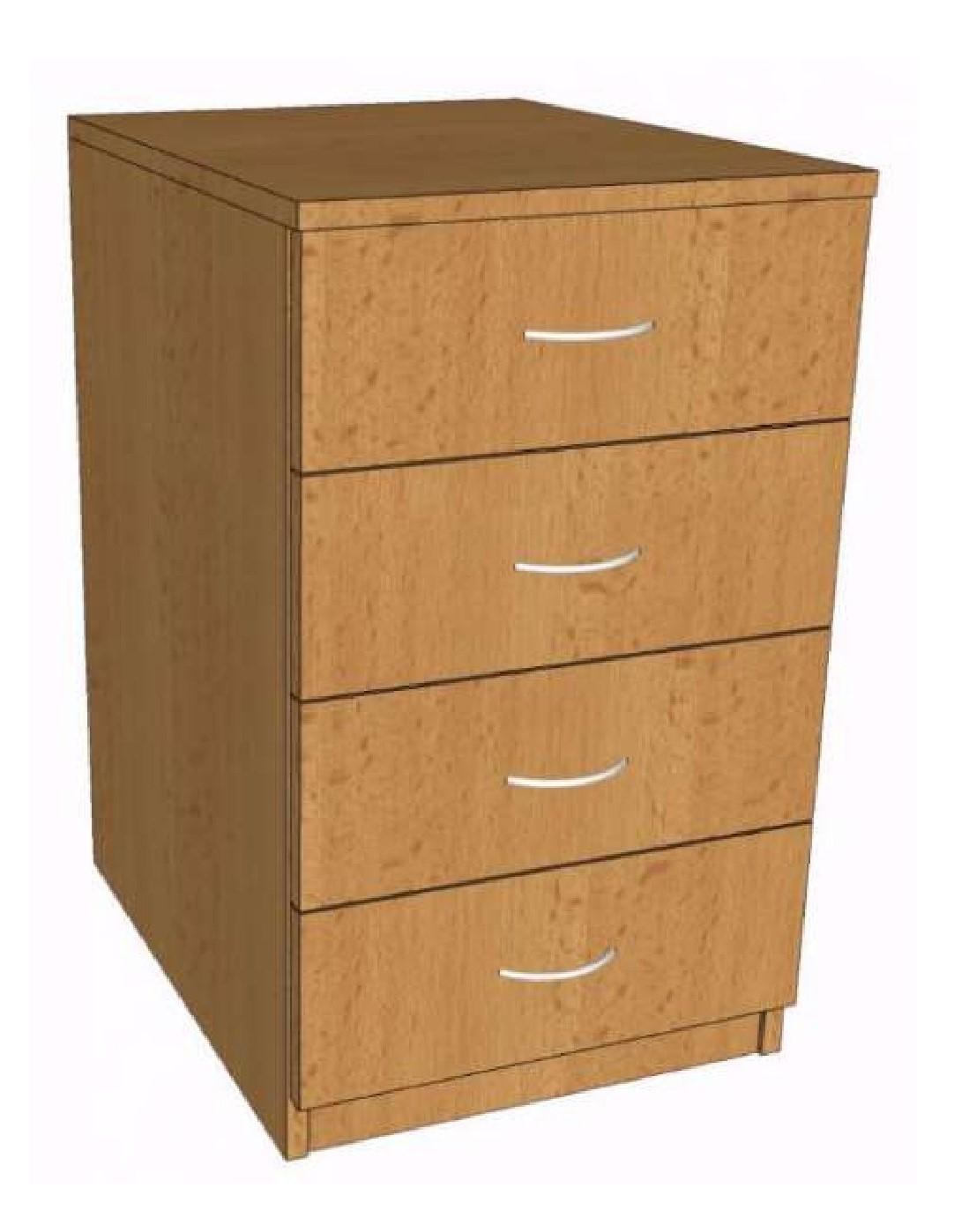 Kontejner 4 z&aacute;suvkov&yacute; pevn&yacute;