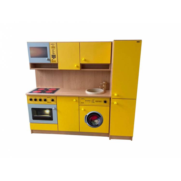 Kuchyňka s pračkou a lednic&iacute; (&scaron;/v/h) 1420x1250x380 mm