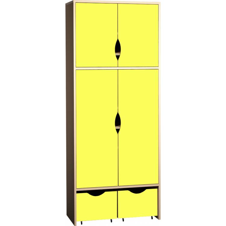 Skř&iacute;ňka vysok&aacute; s dv&iacute;řky a kontejnery PROMA (&scaron;/v/h) 800x1870x450 mm