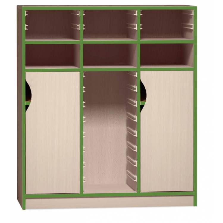 Skř&iacute;ňka na plastov&eacute; boxy s dv&iacute;řky &scaron;irok&aacute; PROMA (&scaron;/v/h) 1050x1210x450 mm