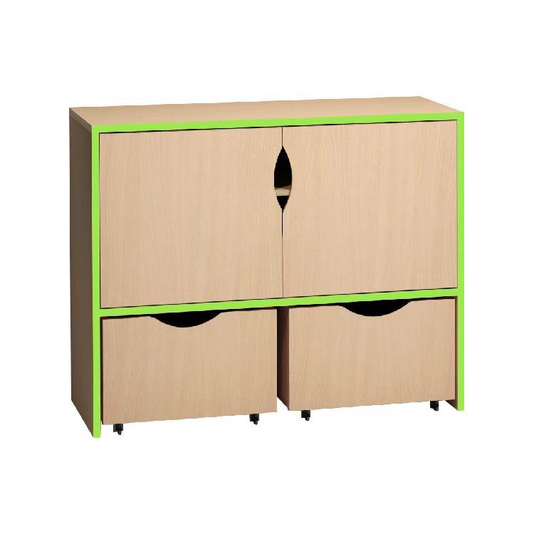 Skř&iacute;ňka s dv&iacute;řky a kontejnery PROMA (&scaron;/v/h) 1000x760x450 mm