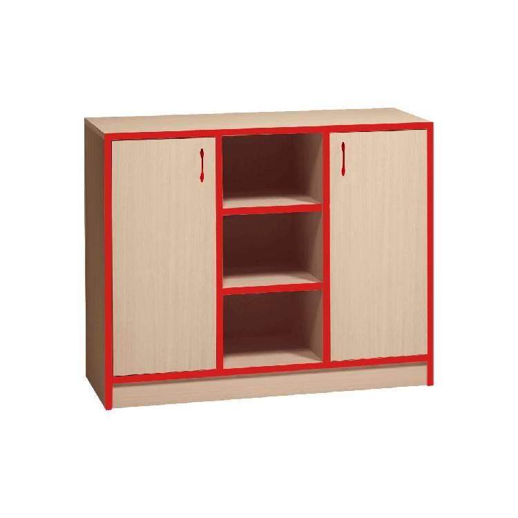 Skř&iacute;ňka s dv&iacute;řky a otevřen&yacute;mi policemi PROMA (&scaron;/v/h) 1000x760x450 mm