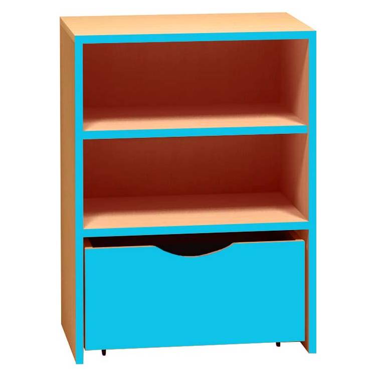 Skř&iacute;ňka s policemi a kontejnerem PROMA (&scaron;/v/h) 600x760x450 mm