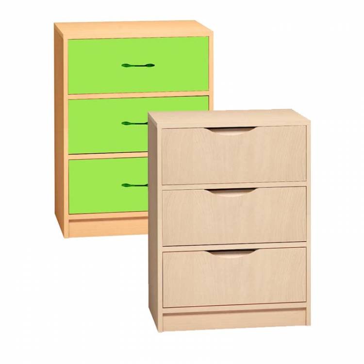 Skř&iacute;ňka se z&aacute;suvkami a kontejnerem PROMA (&scaron;/v/h) 600x760x450 mm