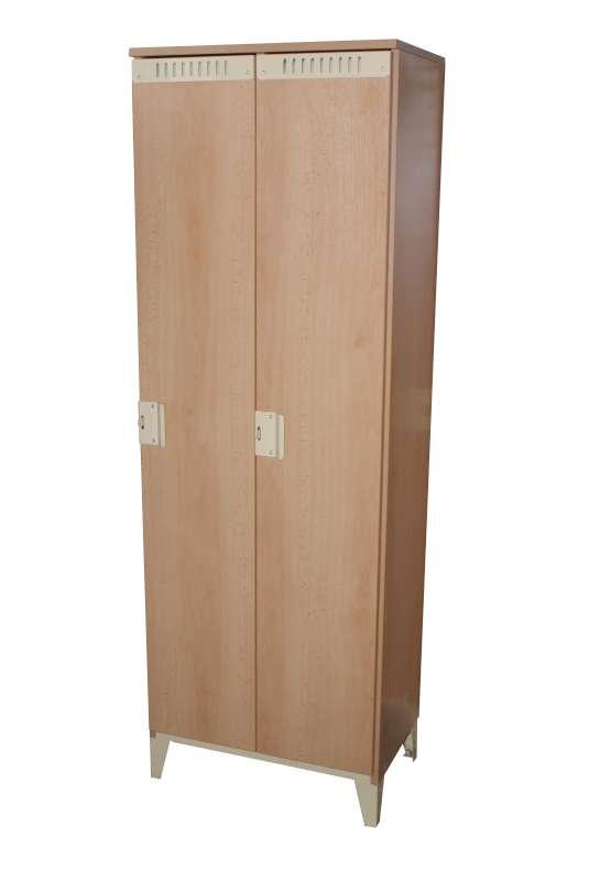 &Scaron;atn&iacute; skř&iacute;ňka 2-d&iacute;ln&aacute; n&iacute;zk&aacute; 600x1400x382 mm (podstavec kovov&yacute;, perforovan&yacute; plech)