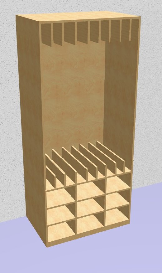 Skř&iacute;ň na matrace a lůžkoviny