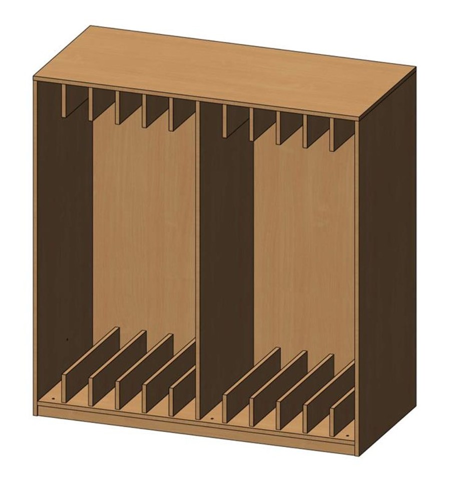 Skř&iacute;ň na matrace se soklem