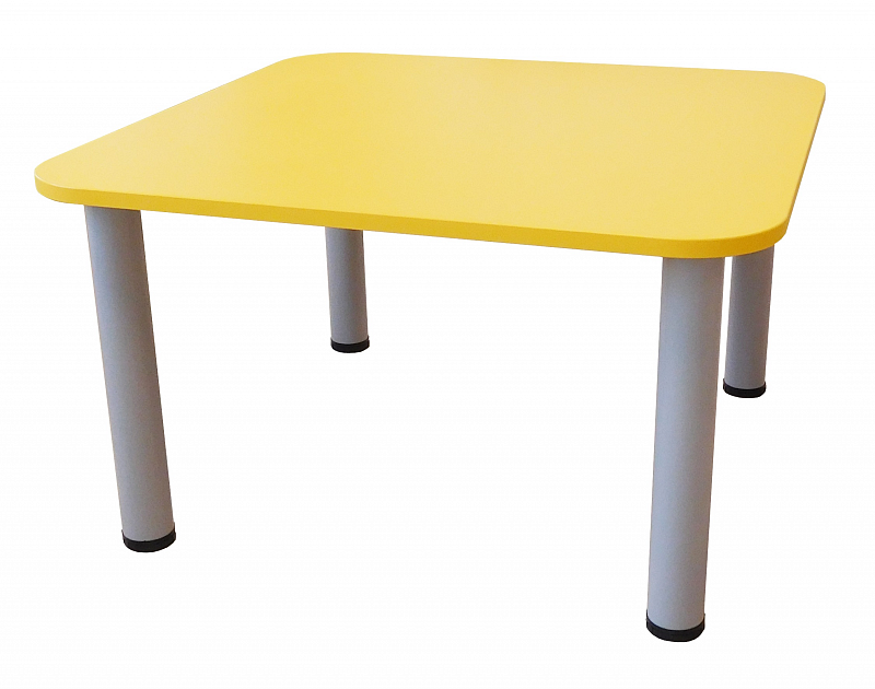 Dětsk&yacute; stůl kovov&eacute; nohy, barevn&aacute; deska