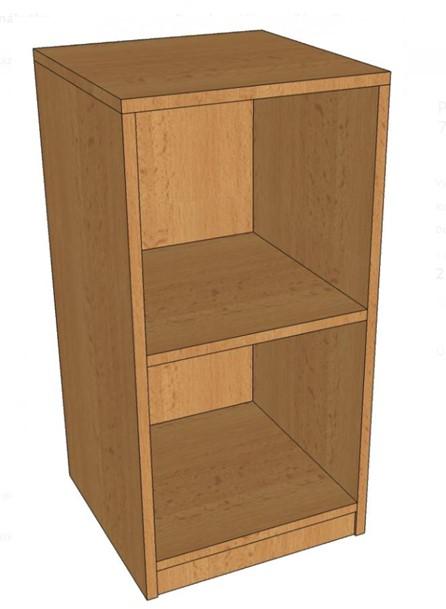 Skř&iacute;ň policov&aacute; otevřen&aacute; &uacute;zk&aacute; 779x400x400 mm