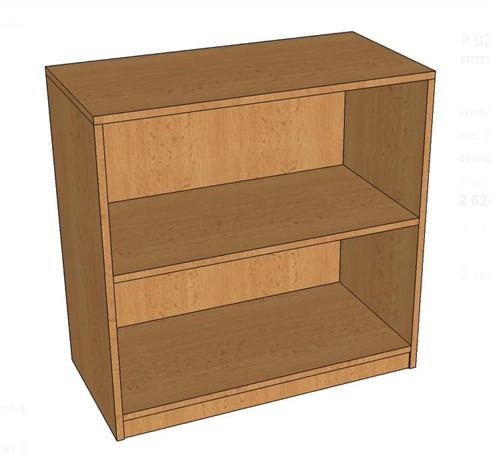Skř&iacute;ň policov&aacute; otevřen&aacute; 779x800x400 mm