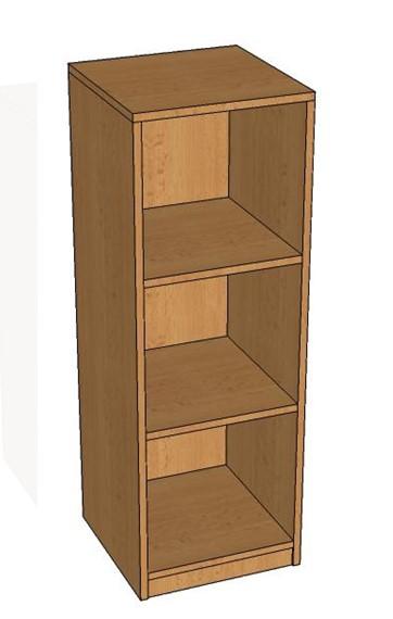 Skř&iacute;ň policov&aacute; otevřen&aacute; &uacute;zk&aacute; 1135x400x400 mm