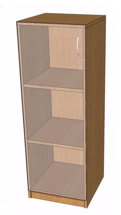 Skř&iacute;ň policov&aacute;, dveře sklo 1135x400x419 mm