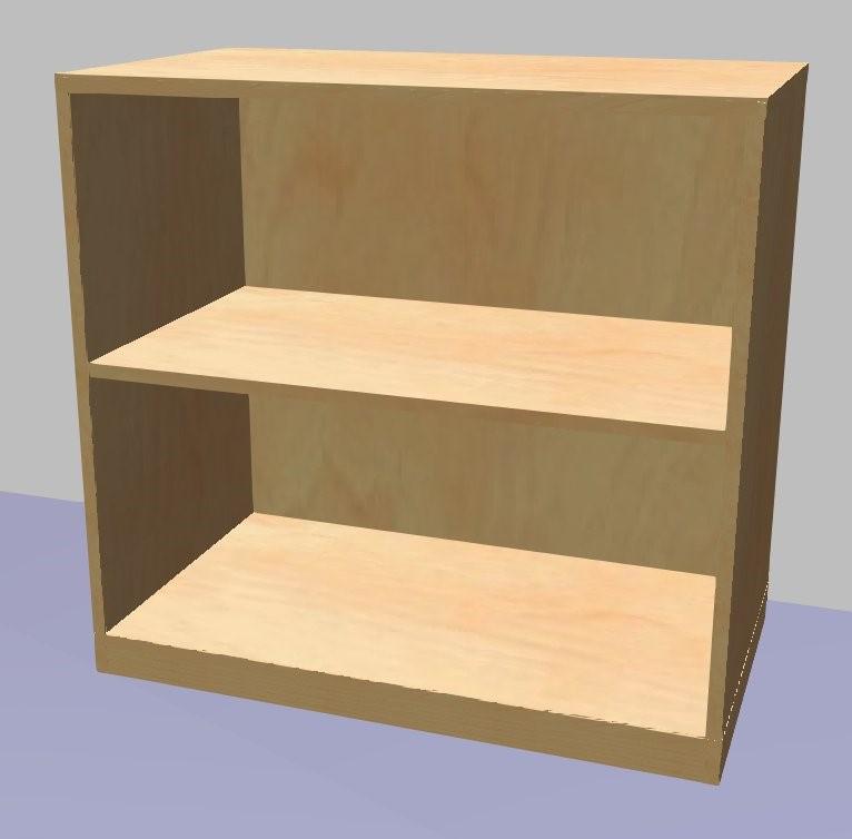 Reg&aacute;l s poličkou GRANT 779x800x450