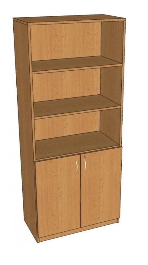 Skř&iacute;ň policov&aacute;, č&aacute;stečně uzav. 1847x800x419 mm