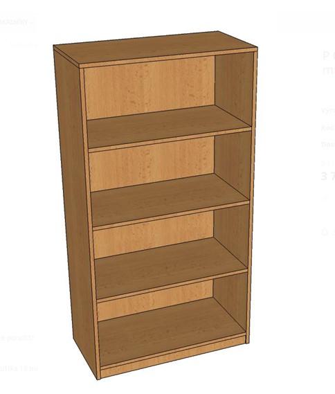 Skř&iacute;ň policov&aacute; otevřen&aacute; 1491x800x400 mm