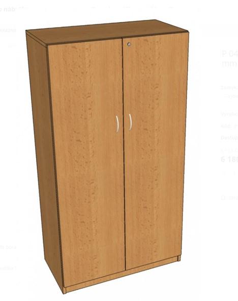 Skř&iacute;ň policov&aacute; s dveřmi 1491x800x419 mm