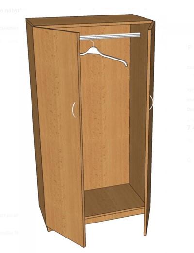 Skř&iacute;ň &scaron;atn&iacute; 1491x800x580 mm