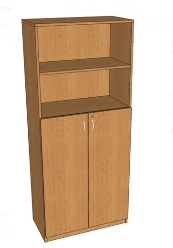 Skř&iacute;ň policov&aacute;, č&aacute;stečně otevř. 1847x800x419 mm