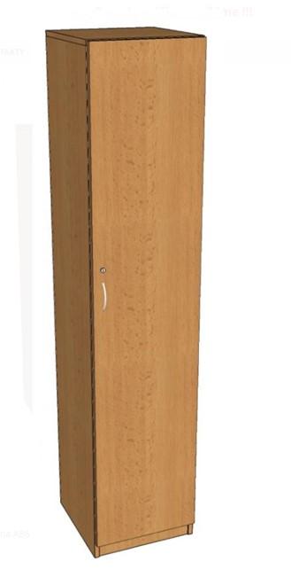 Skř&iacute;ň policov&aacute; s dveřmi &uacute;zk&aacute; 1847x400x419 mm