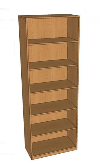 Skř&iacute;ň policov&aacute; otevřen&aacute; 2203x800x400 mm