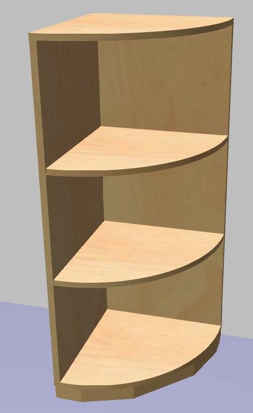 Zakončovac&iacute; d&iacute;l rohov&yacute; GRANT 1135x450x450