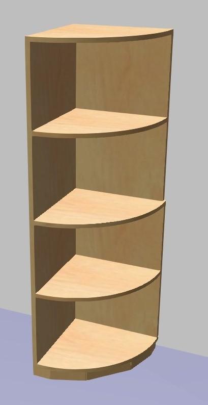 Zakončovac&iacute; d&iacute;l rohov&yacute; GRANT 1491x450x450