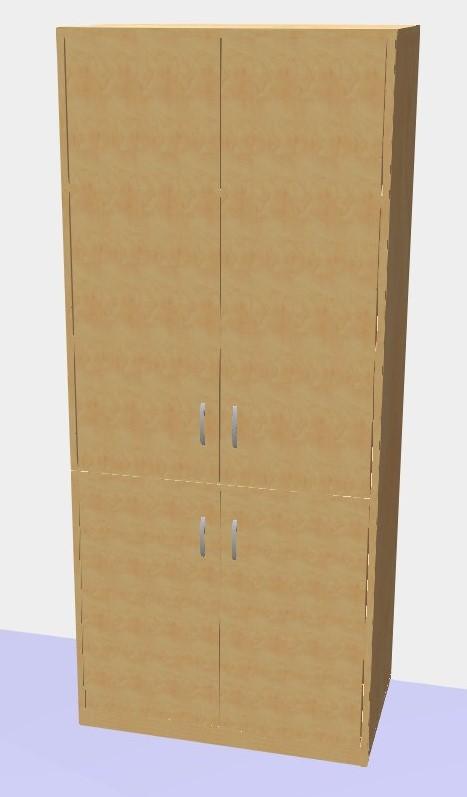 Skř&iacute;ňka se 4 dveřmi GRANT 1847x800x450