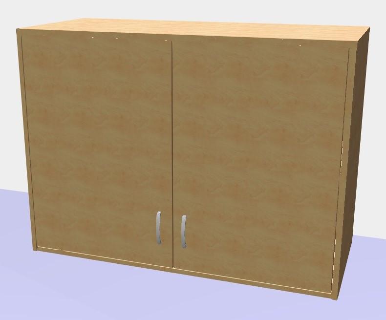 N&aacute;stavec (bez soklu) s dveřmi GRANT 750x1040x450