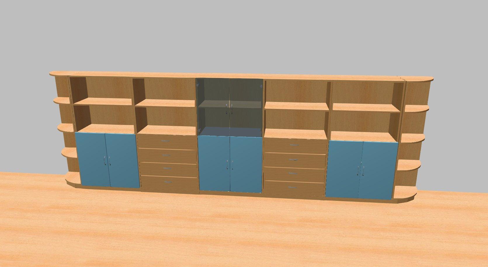 Sestava &scaron;koln&iacute;ch skř&iacute;n&iacute; NB04