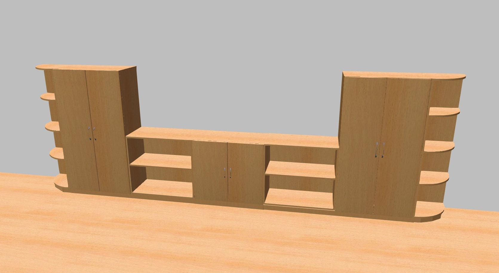 Sestava &scaron;koln&iacute;ch skř&iacute;n&iacute; NB03